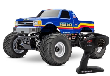 TRX67134-4-BLUE Bigfoot 4x4 BL-2S blau 1/10 Monster-Truck RTR BL-2S Brushless, HD-Teile
